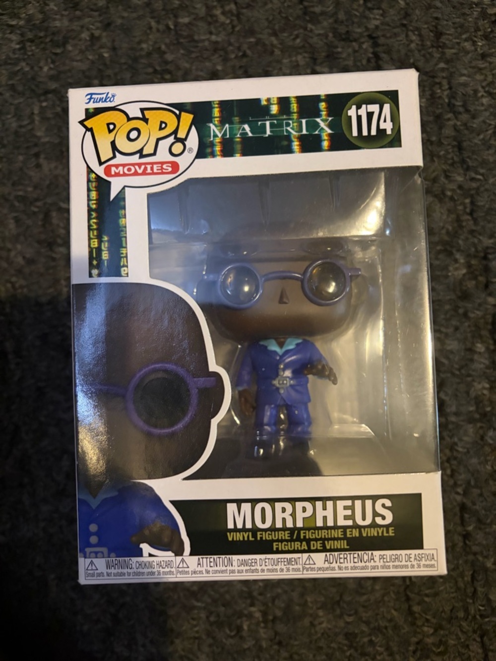 NIB Funko the matrix resurrections Morpheus #1174